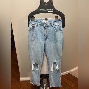 Abercrombie and fitch 90s ultra high rise jeans